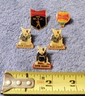 Budweiser Spuds Mackenzie Bud Light Pin Hot Air Balloon   Mvp 5 Pin Lot Vintage
