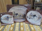 Classic West Dinnerware Cowboy Living 9 Piece Set Western Artist Buck Taylor Nib