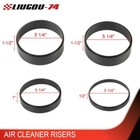 4pcs Air Cleaner Spacer Plastic Fit For Edelbrock Holley Riser 1 2  1  1-1 2 