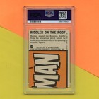 1966 Series B Topps Batman Blue Bat Puzzle Back Psa 7 Trading Card  37b