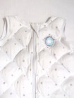 Dreamland Baby Size Large White Stars Dream Weighted Sack Size 12-24 Months
