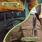 2 Pack Duty Belt Key Holder  Quick Release Key Ring Clip  For Police   Law