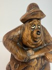 Vintage 70s Walt Disney Big Al Country Bear Jamboree Ceramic Coin Bank M