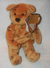 Boxer Muhammad Ali Salvino Bammers Set  3 Beanbag Plush Bear Butterfly Bee 1999