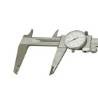 12  Stainless Steel 4 Way Dial Caliper Shockproof  001   Grad Calipers Ruler