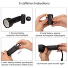 Uv Ultra Violet 51 Led Flashlight Blacklight 395 Nm Inspection Lamp Light Torch