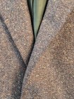 New Sartoria Ruggiero Men 42r Wool Silk Blazer Jacket Green Multicolor Speckles