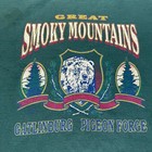 Vintage 90s Great Smoky Mountains National Park Bear Nature Graphic T-shirt 4xl