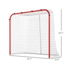 6 X 4 Ft Hockey Net  Street Hockey Goal Net With Steel Frame  Pe Mesh