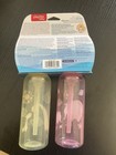 Playtex Baby Vented 8oz Bottle 2 Pack Medium Flow 0 Month  Bpa Free Pink Yellow