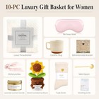 Birthday Gifts For Women  Self Care Gift Baskets  Get Well Soon   Beige