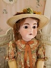 Antique 29  German Bisque Kestner Doll  164 Stamped Body Plaster Pate Sleep Eyes