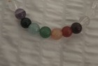 Multicolor Round Assorted Gemstone Beaded Stretch Bracelet  Sizable