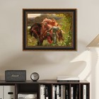 Framed Canvas Giclee Print Wall Art La Belle Dame Sans Merci By Frank Dicksee