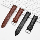 Aligator Grain Leather Watch Band For Iwatch Apple Watch Series 11 10 9 8 Ultra3