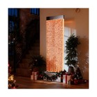 Bubble Wall Waterfall Fountain  Acrylic Indoor Floor Standing Water Wall With   