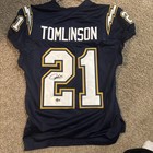 Signed Game Worn San Diego Chargers Ladainian Tomlinson Nfl Jersey