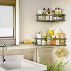 Maxiffe Shower Caddy Organizer  3-pack Corner Shower Caddy Organizer Shelves