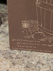 Thanksgiving Card Vintage Greeting Card - Used- No Envelope- 