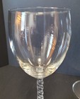Set Of 4 Cristal D arques  angelique  8  10 5oz Crystal Twist Stem Water Glasses