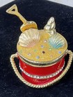 Art Form Fine Collectibles Trinket Box Beach Sand Bucket  Seashells  Shovel