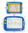 Magnetic Drawing Boards For Kids Erasable Colorful 2 Pack Full   Travel Size