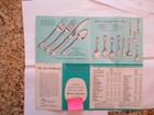 1965 Reed   Barton Sterling Silver Brochure Patterns Catalog Pamphlet Guide