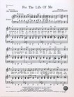 For The Life Of Me Sheet Music Park Avenue 1946 Musical Flop Ira Gershwin