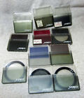Mixed Lot Of Cokin Filter System-gels  Masks  Holders  49mm  52mm  55mm Adapters