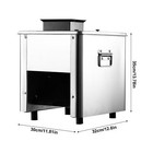 850w Commercial Electric Meat Cutter Slicer Kitchen Shredding Cutting