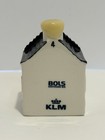 Klm House  4 Miniature Porcelain Bols Amsterdam 1575 Royal Dutch Airlines Empty