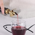 Gold 6pcs Self Closing Liquor Bottle Pourers  Fit About 3 4   Bottle Mouth