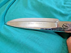 Vintage Wiss No 22w Wide Blade 12    Inlaid Tailor Shears Upholstery Scissors Usa