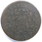 1796 S-86 R5 Anacs G4  liberty Cap  Large Cent  1c