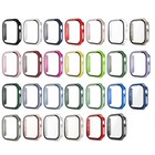 Pc Case Screen Protector For Apple Watch Series 11 10 42mm 46mm Case Full Cover