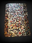 Antique 1800s Hand Made Crazy Lap Quilt Victorian Embroidered Silk Satin Velvet