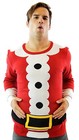 Adult Unisex Funny Holiday Tacky Santa Claus Halloween Costume Ugly Xmas Sweater