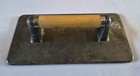 Commercial Steak Weight Bacon Grill Press Aluminum Wood Handle 8 5  X 4 5 