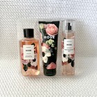 Bath   Body Works Rose Nwob 3 Gift Set Shower Gel Body Lotion Fragrance Mist