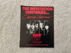 Ratt 1986 Dancing Undercover Lp Hair Metal Original Print Poster Type Ad