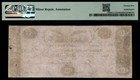1818  10 Bank Of George Town  Kentucky Pmg Vf 25 Broken Banknote 