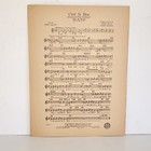 Vintage 1952 Until Sheet Music For Piano Guitar Uke Vocal