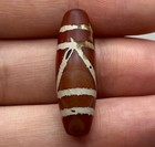 1000  Year Ancient Agate Etched Carnelian Unique Bead