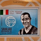 Ajman Stamps Mnh Sharjah Manama Soccer Football Players Legends