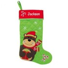 Personalized Quilted Christmas Stocking