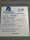 Acme Electric 2 Kva Transformer 1-phase p120 208 240 277 S120 240 T279742s