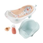 Light Pink - Fisher-price    Baby To Toddler Bath 4-in-1 Sling  n Seat Tub With