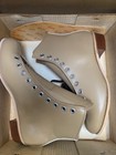 Nos Riedell 3311 Roller Skates Tan Leather Boots Mens Size 11