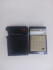 Vtg Bulova Transistor 6 Handheld Pocket Am Radio Japan Art Deco Parts Repair