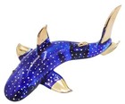 Hand-blown Glass Whale Shark Sculpture Ocean Art Decor  Sea Animals Figurines